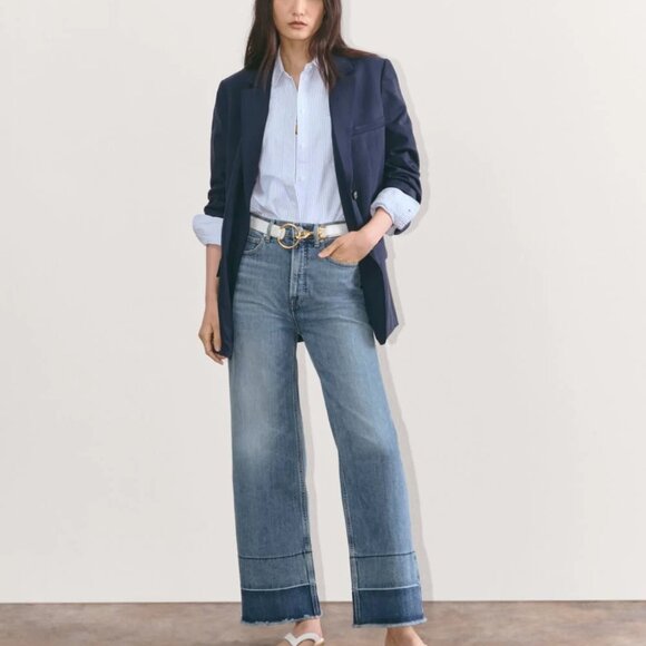Everlane The Way-High Sailor Jean Tint Blue Size 2R - Picture 2 of 5